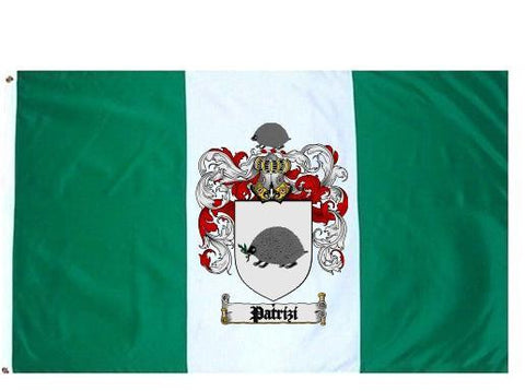 Patrizi family crest coat of arms flag