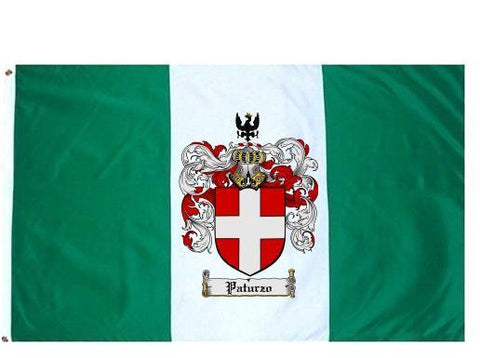 Paturzo family crest coat of arms flag