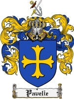 Pavelie coat of arms family crest download