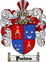 Pavlova coat of arms family crest download