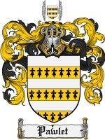 Pawlet coat of arms family crest download