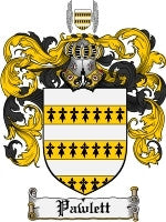 Pawlett coat of arms family crest download