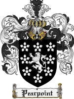 Pearpoint coat of arms family crest download