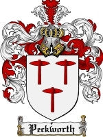 Peckworth coat of arms family crest download