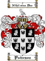 Pederson coat of arms family crest download