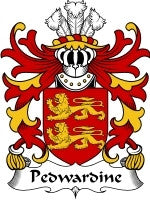 Pedwardine coat of arms family crest download