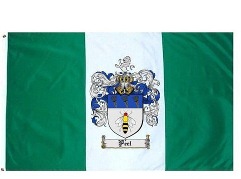 Peel family crest coat of arms flag