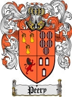 Peery coat of arms family crest download