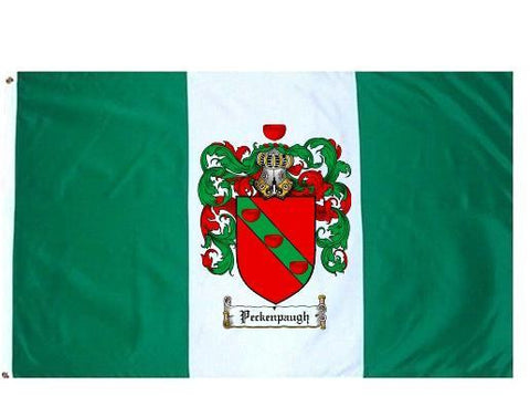 Pekenpaugh family crest coat of arms flag
