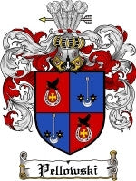 Pellowski coat of arms family crest download