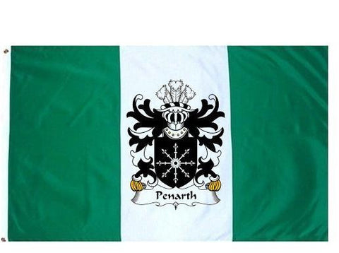 Penarth family crest coat of arms flag