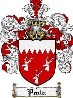Penin coat of arms family crest download