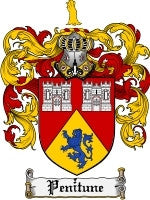 Penitune coat of arms family crest download