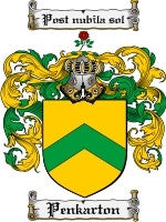 Penkarton coat of arms family crest download