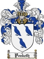 Penketh coat of arms family crest download