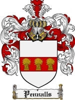 Pennalls coat of arms family crest download