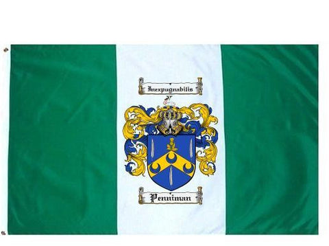 Penniman family crest coat of arms flag