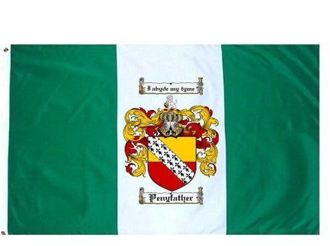 Penyfather family crest coat of arms flag