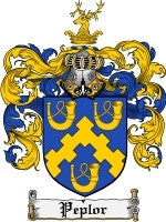 Peplor coat of arms family crest download