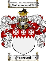 Perceval coat of arms family crest download