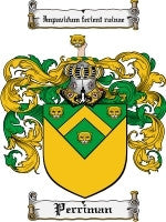 Perriman coat of arms family crest download