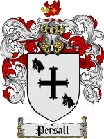 Persall coat of arms family crest download