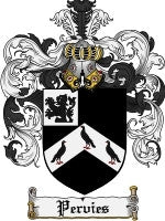 Pervies coat of arms family crest download