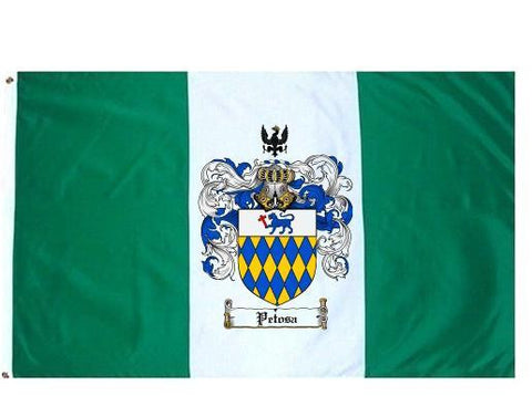 Petosa family crest coat of arms flag