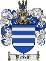 Petrelli coat of arms family crest download