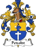 Petzoldt coat of arms family crest download