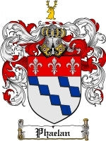 Phaelan coat of arms family crest download