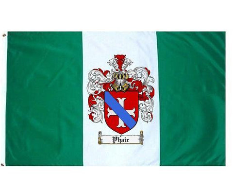 Phair family crest coat of arms flag