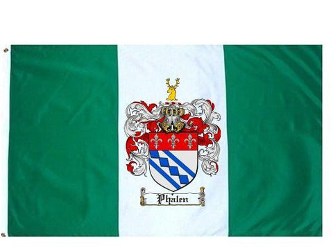 Phalen family crest coat of arms flag