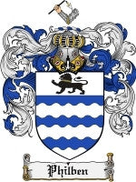 Philben coat of arms family crest download