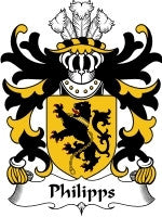 Philipps coat of arms family crest download