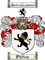 Phillup coat of arms family crest download