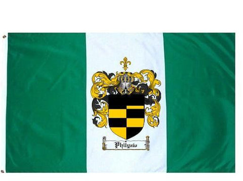 Philyaw family crest coat of arms flag