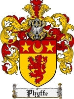 Phyffe coat of arms family crest download