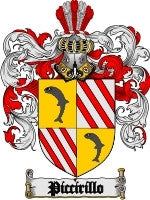 Piccirillo coat of arms family crest download