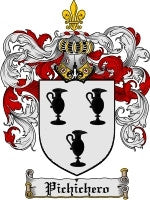 Pichichero coat of arms family crest download