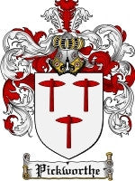 Pickworthe coat of arms family crest download