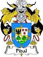 Pidal coat of arms family crest download