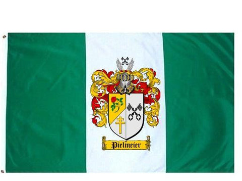 Pielmeier family crest coat of arms flag
