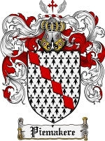 Piemakere coat of arms family crest download