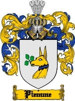 Piemme coat of arms family crest download
