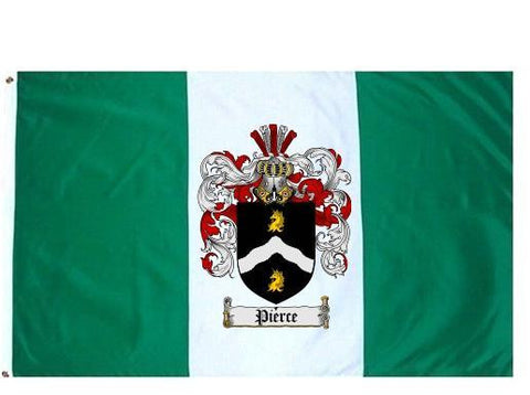 Pierce Flag Pierce Coat of Arms Flag / Family Crest Flag – Family Crests / Coat of ...