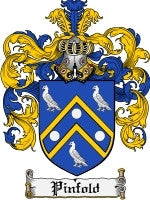 Pinfold coat of arms family crest download