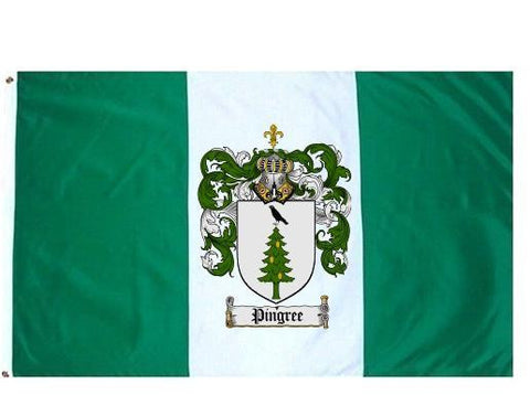 Pingree family crest coat of arms flag