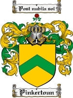 Pinkertoun coat of arms family crest download