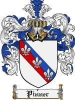 Pinner coat of arms family crest download